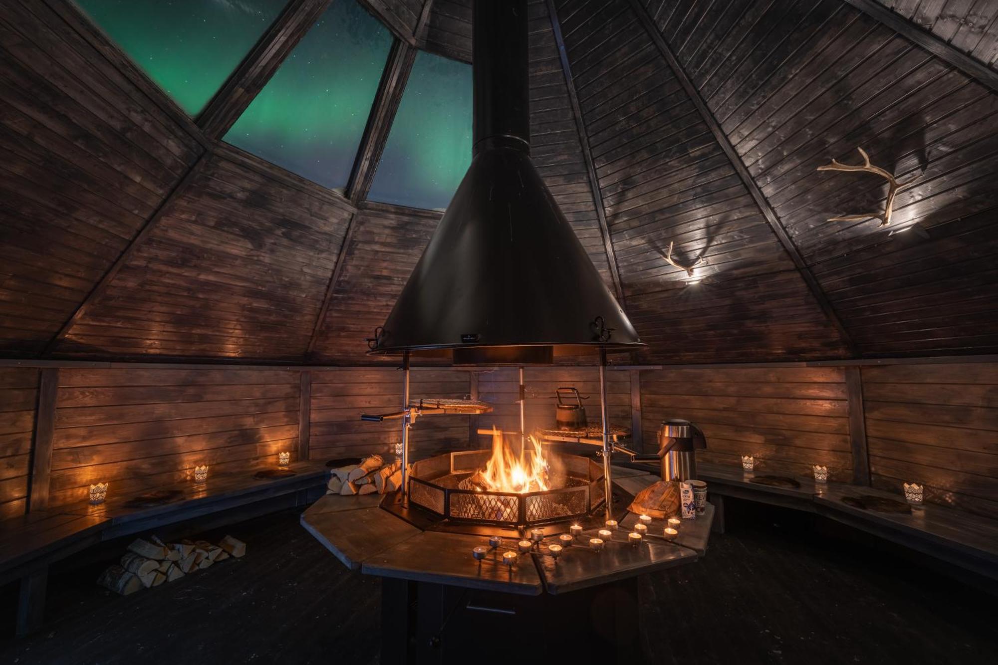 Kuukkeli Log Houses Aurora Resort Saariselka Luaran gambar