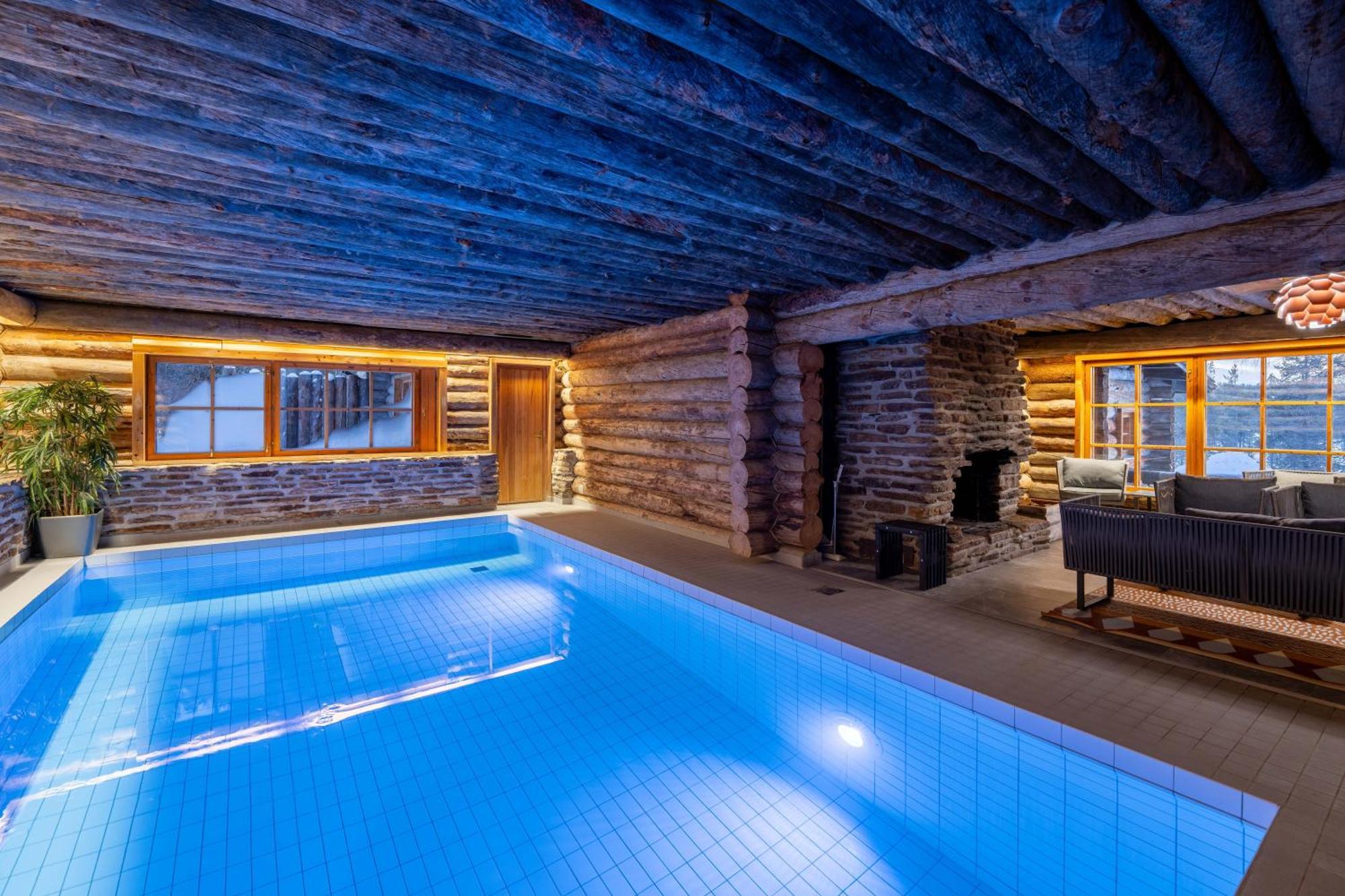 Kuukkeli Log Houses Aurora Resort Saariselka Luaran gambar