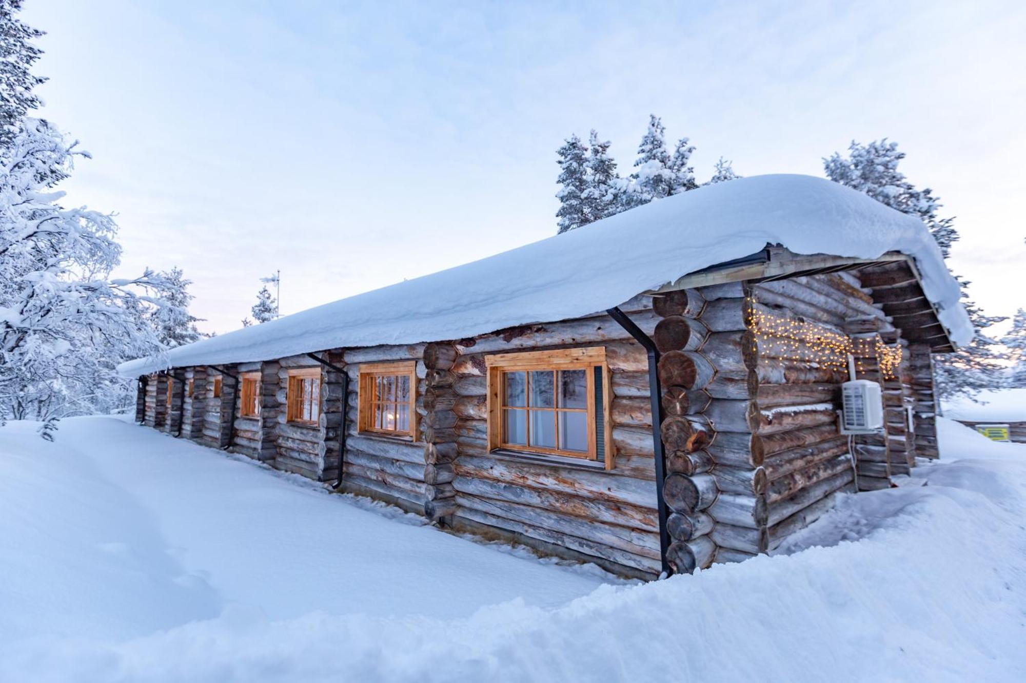Kuukkeli Log Houses Aurora Resort Saariselka Luaran gambar