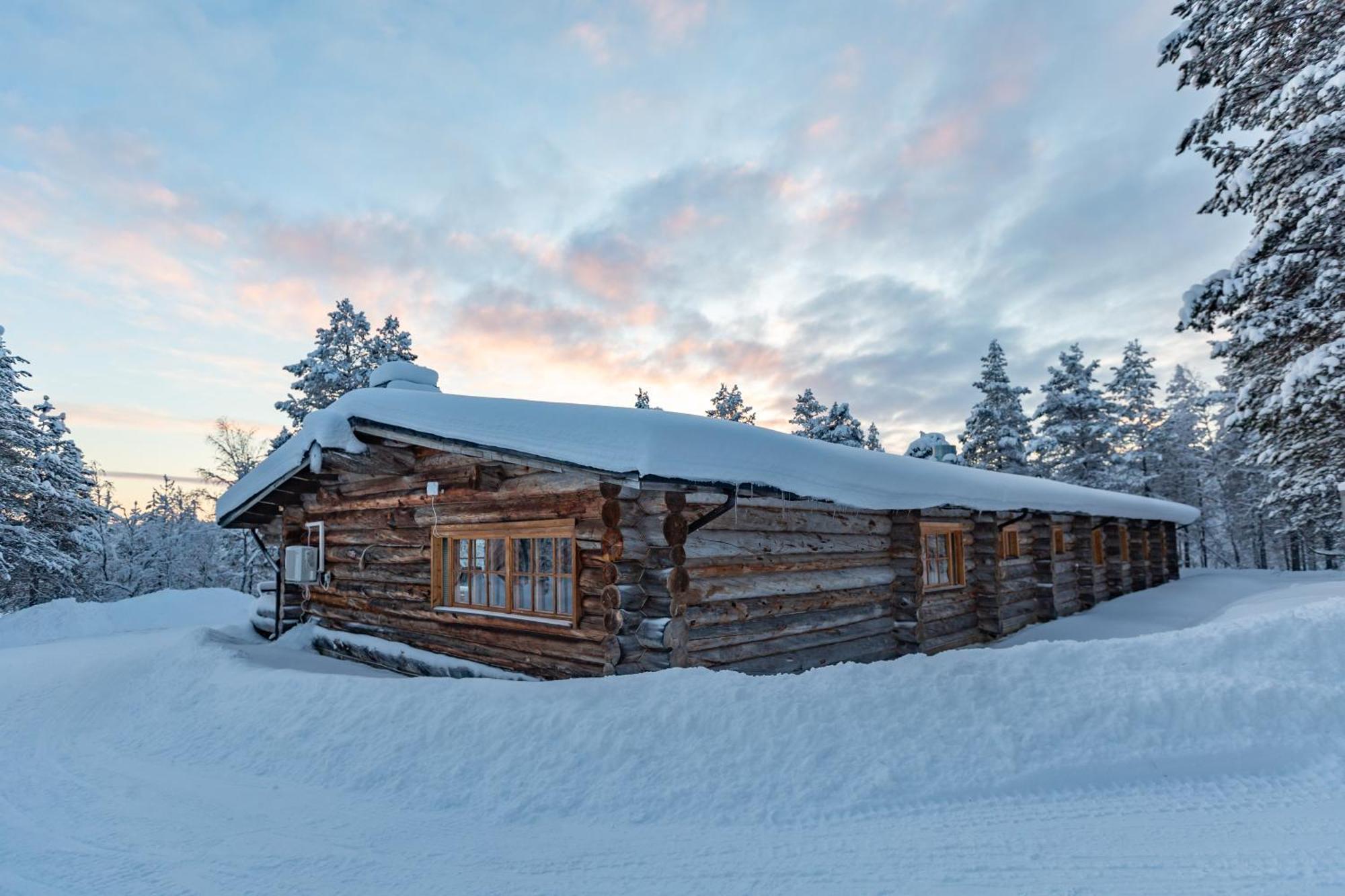 Kuukkeli Log Houses Aurora Resort Saariselka Luaran gambar
