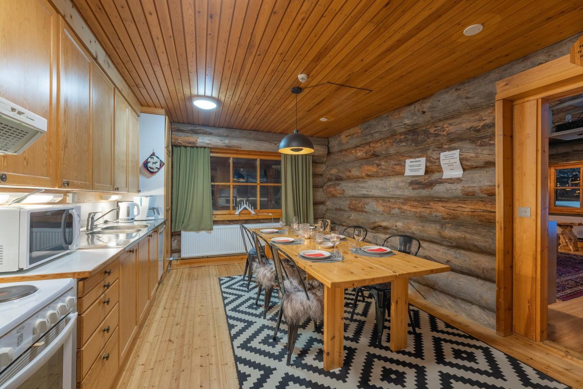 Kuukkeli Log Houses Aurora Resort Saariselka Luaran gambar