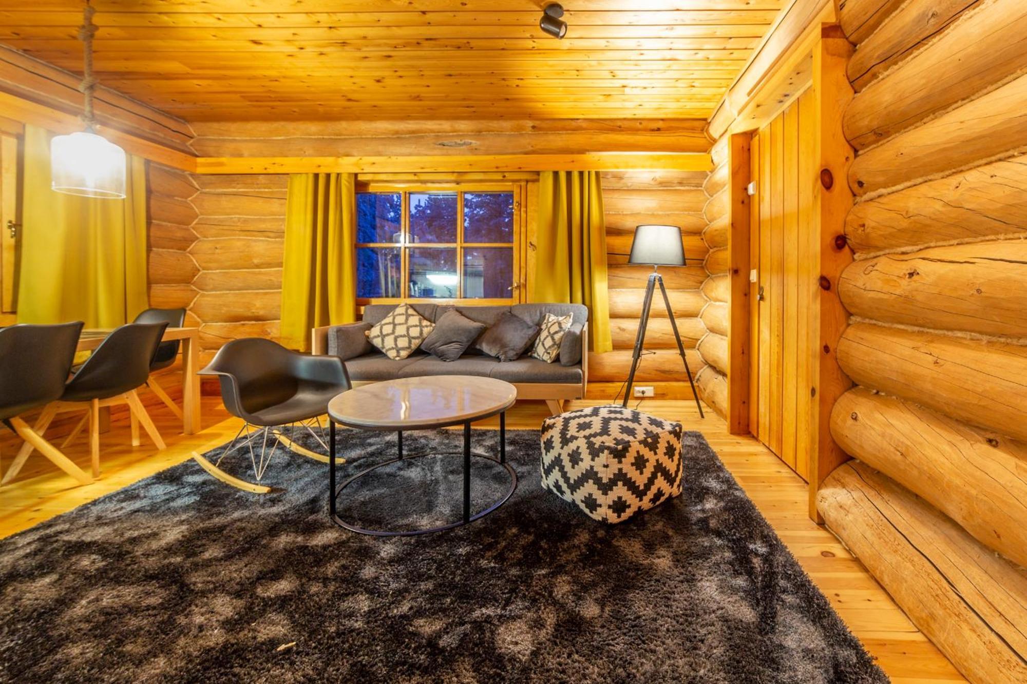 Kuukkeli Log Houses Aurora Resort Saariselka Bilik gambar