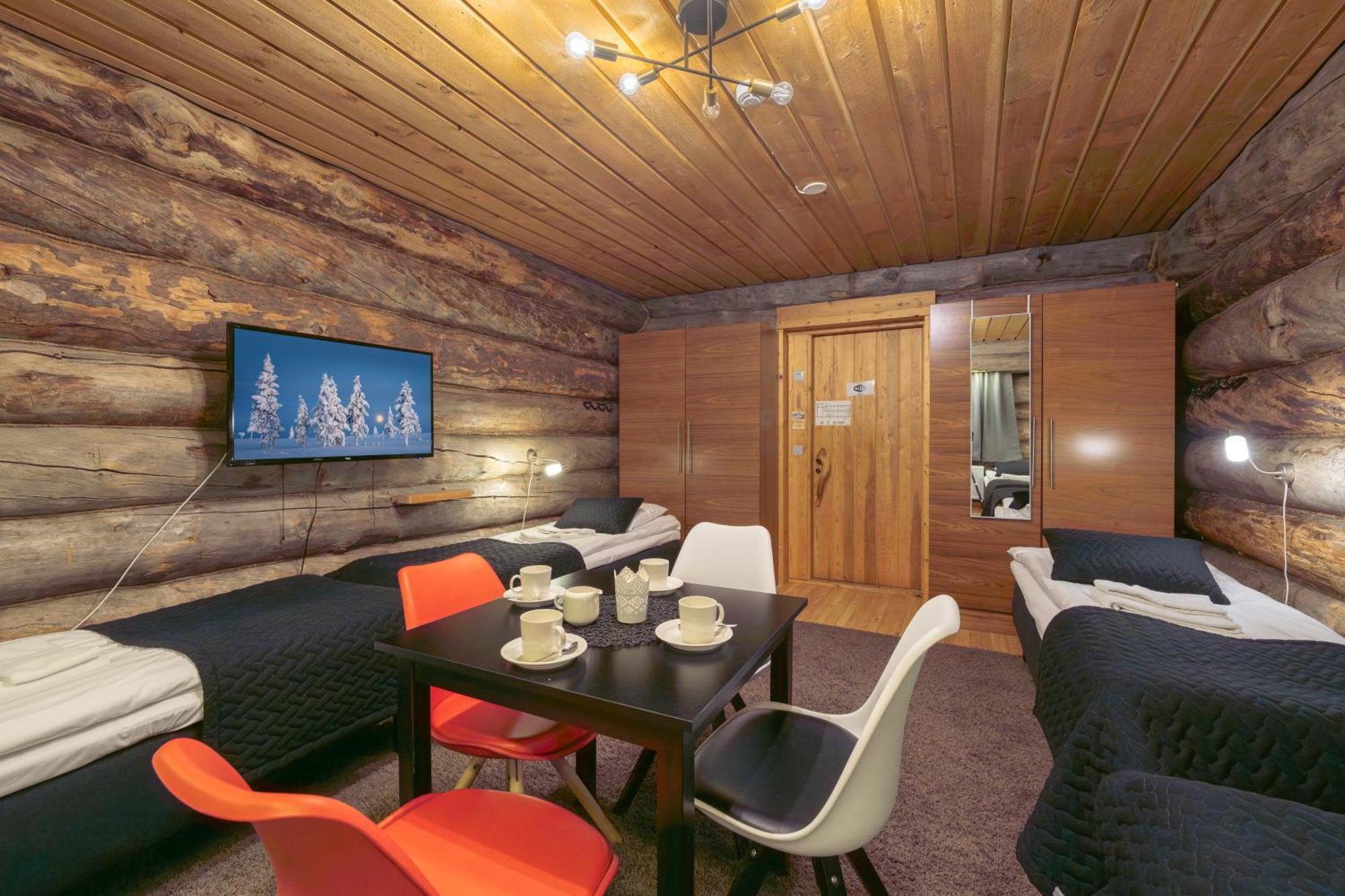 Kuukkeli Log Houses Aurora Resort Saariselka Bilik gambar
