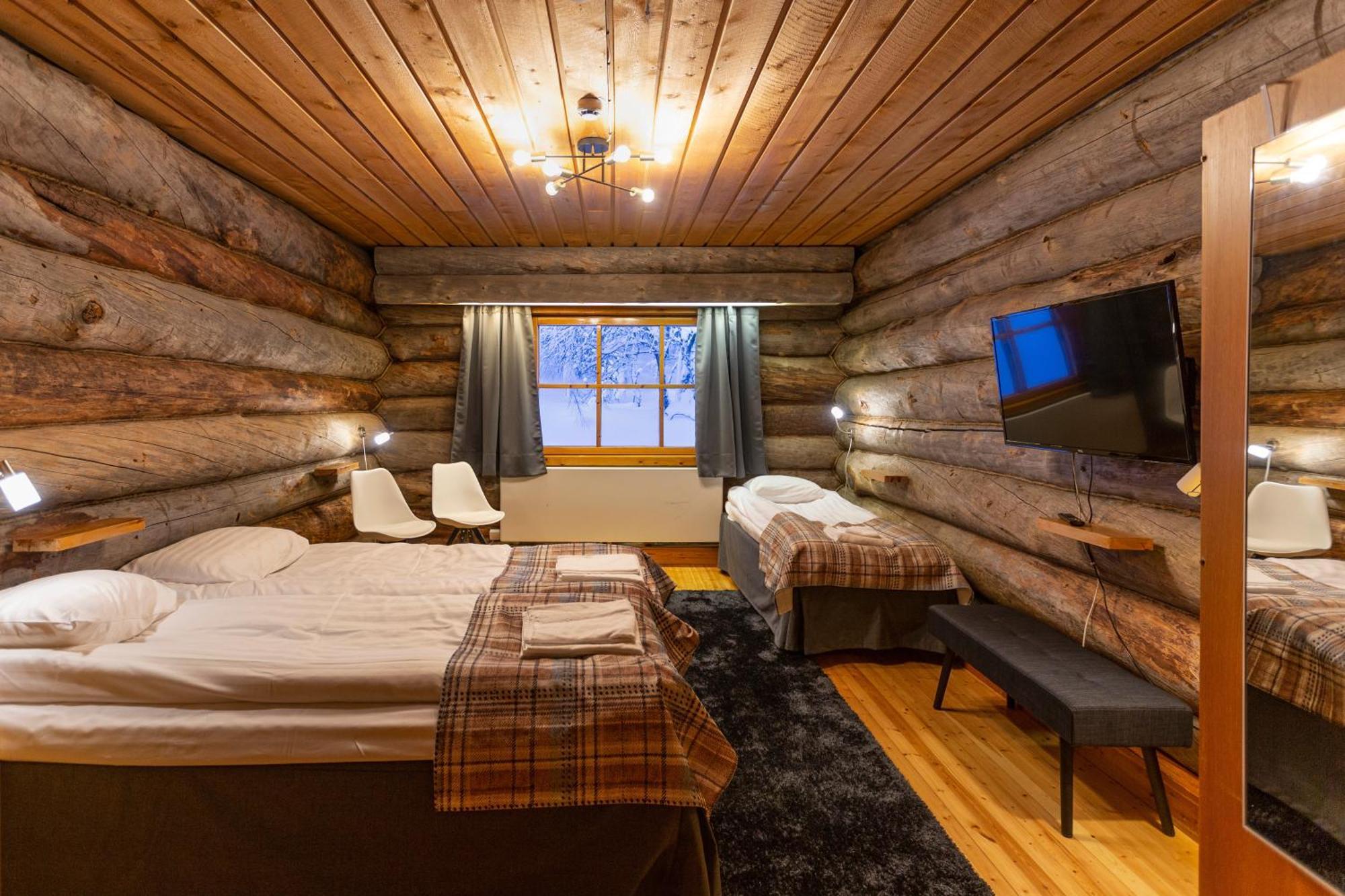 Kuukkeli Log Houses Aurora Resort Saariselka Luaran gambar