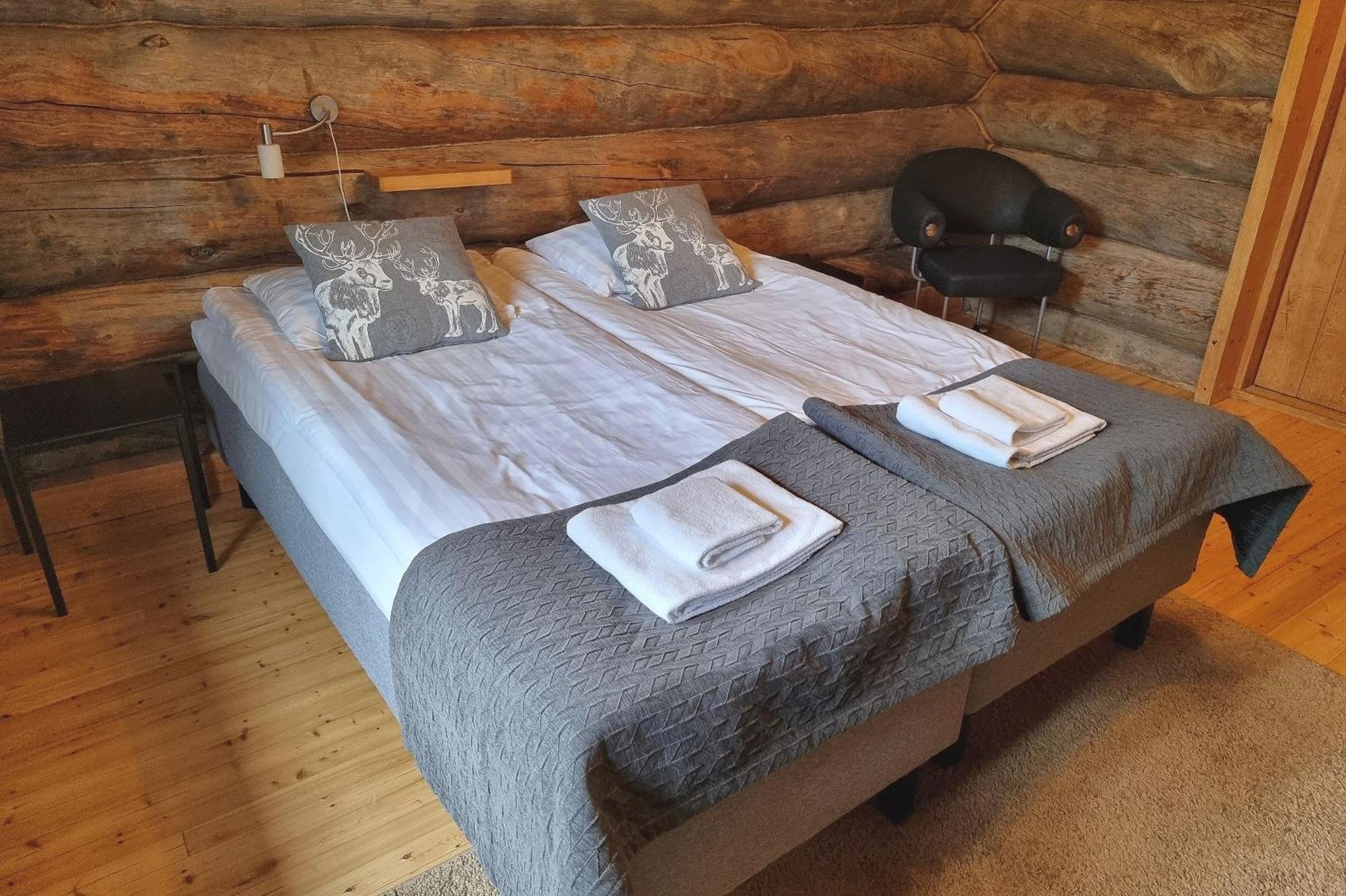 Kuukkeli Log Houses Aurora Resort Saariselka Bilik gambar